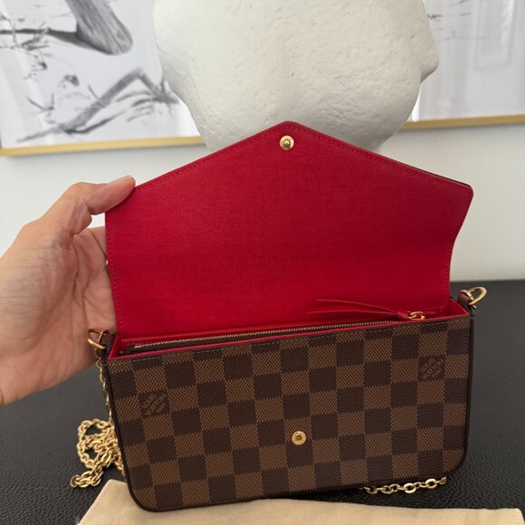 NEW Louis Vuitton Pouchette Felicie Shoulder Bag - Picture 5 of 16